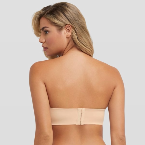 NWT Maidenform Wireless Strapless Bra in Beige Size 38D - Picture 5 of 13